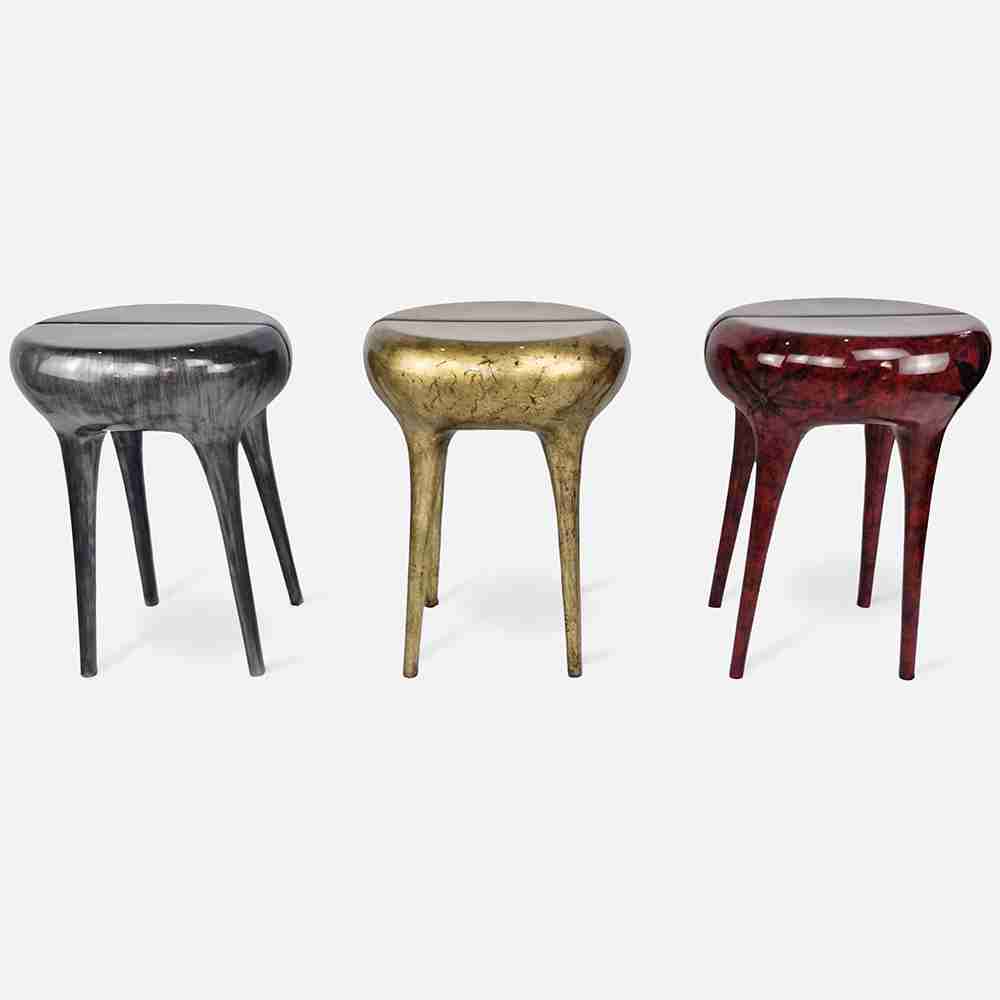 Đôn tròn Canyon Xám